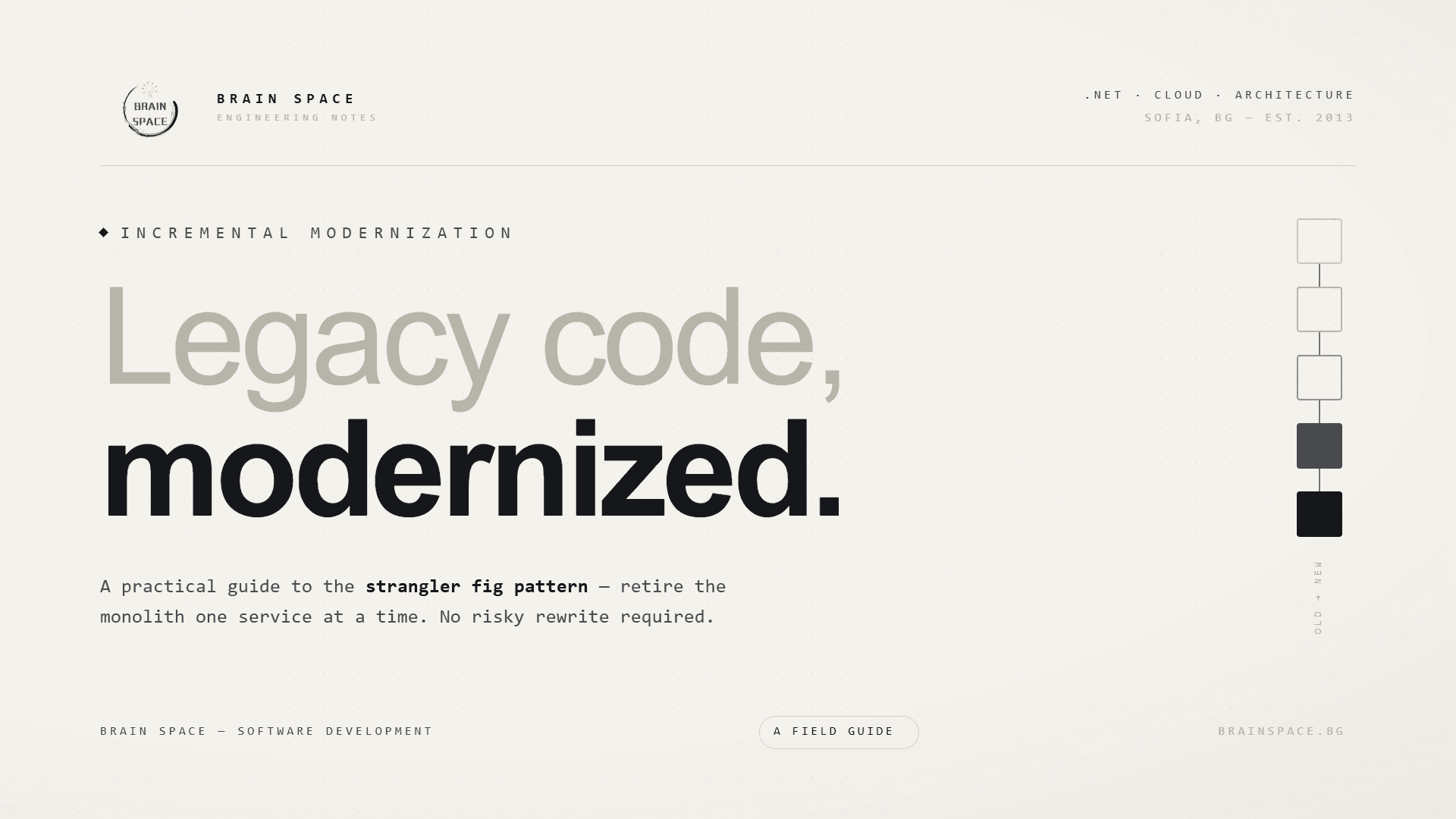 Legacy Code Doesn't Have to Be a Nightmare: A Practical Guide to Incremental Modernization